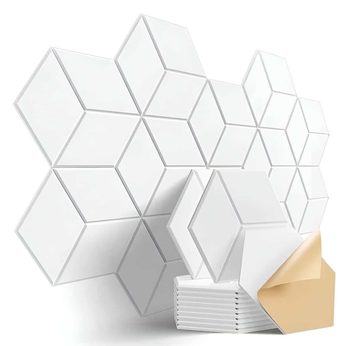 mousse acoustique hexagonal